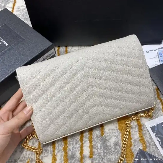 Tony Luxuries WALLET YSL CHAIN MATELASSÉ CASSANDRE 0608